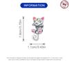 Beads 9 Sterling Silver Cat Beaded Diy Handmade Bracelet Necklace Jewelry Design