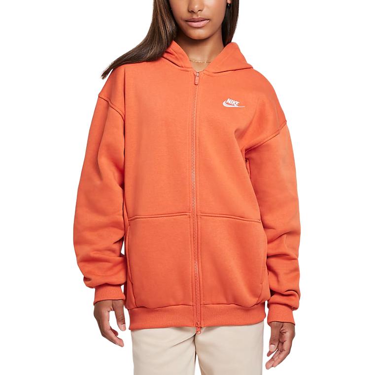 

Nike Sportswear Club Fleece Oversized Hoodie Kids Jackets Coral FD2931-846 XL