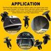 Bumper Fender Rivet Clips Auto Body Push Retainer Pin Rivet Bumper Door Trim Panel Retainer Repair 190 PCS Car Fastener Clip Kit