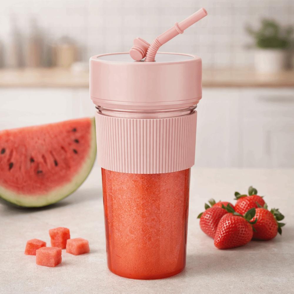 Handheld Electric Fruit Juicer Cup Wireless Juice Extractor Cup Portable Juice Mixer Cup  Camping