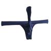 Men's Low-Rise Ice Silk Bullet Shape Thong – Fashionable, Sexy, Smooth