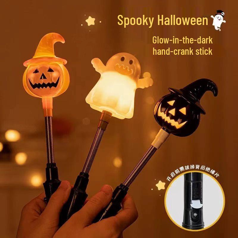 Halloween Pumpkin Lantern and Candy Bag with Luminous Effects for Trick-or-Treating