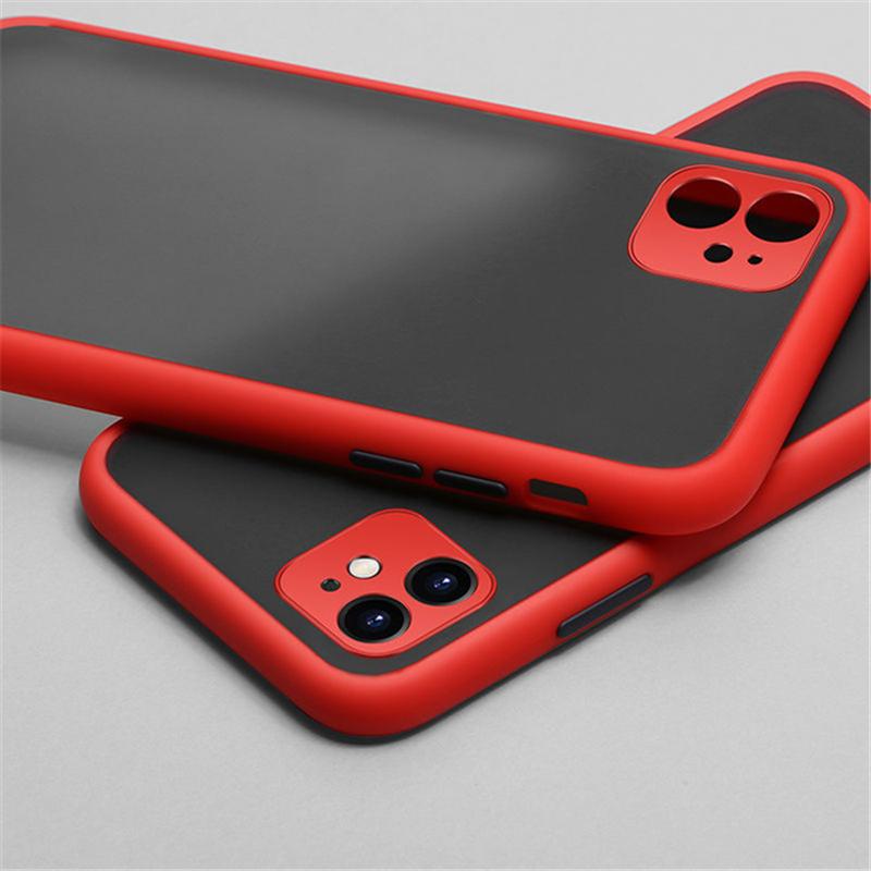 Luxury Matte Translucent Hard Phone Case For iPhone 14 13 12 11 Pro Max X XR XS Max 8 7 6S 6 Plus Silicone TPU Back Cover Shell