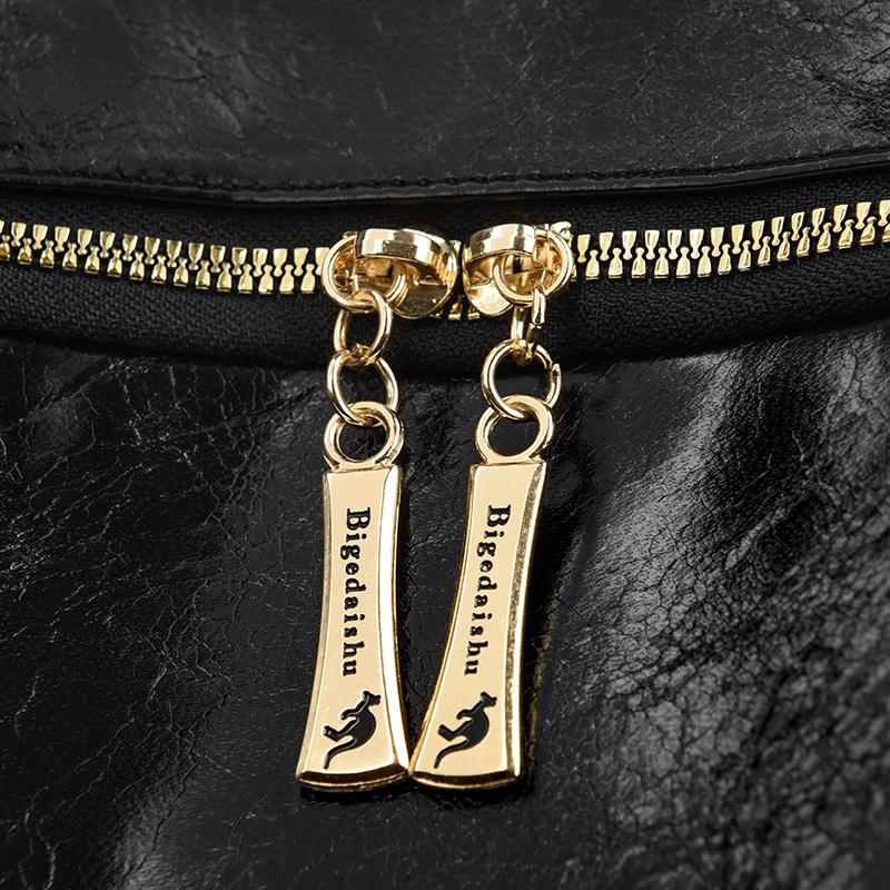 Měkký kožený batoh pro ženy, multifunkční cestovní batoh s velkou kapacitou, studentský školní batoh