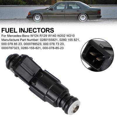 1 Stück Kraftstoffeinspritzventil 0280155821 Passend für Mercedes-Benz W124 R129 W140 W202 W210