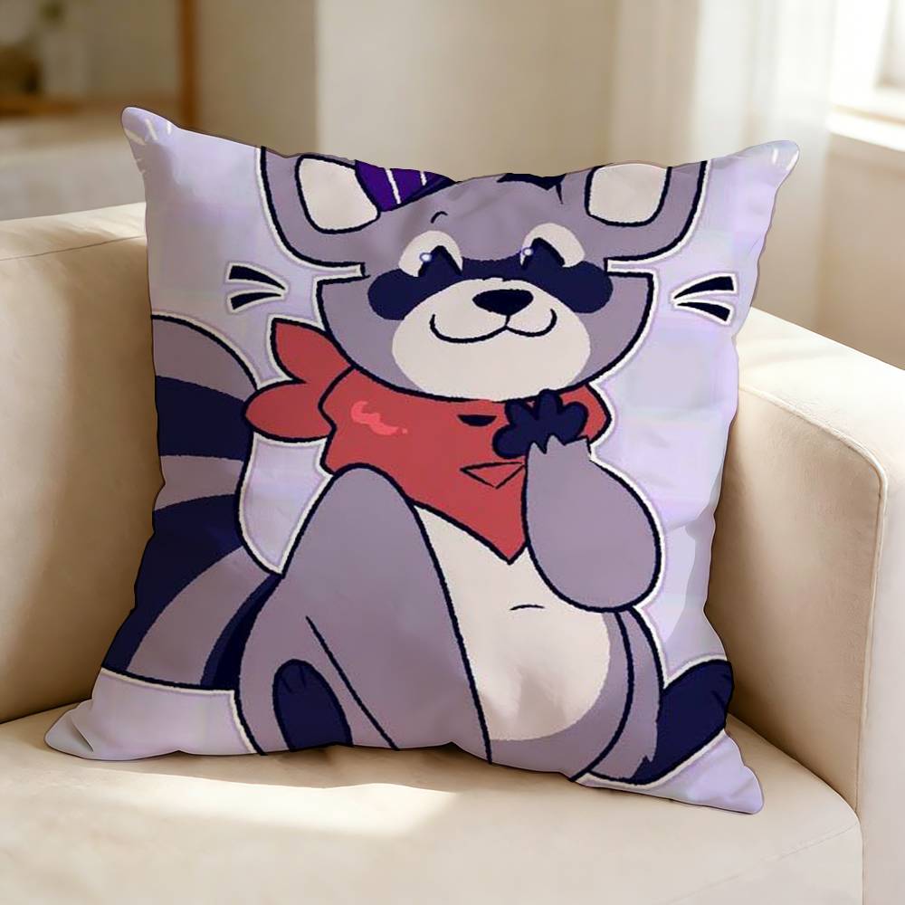 IIndigo Park game RRambley Square DoubleSided printed Pillow Case Bedroom Bedside Pillow Sofa Cushion Cover