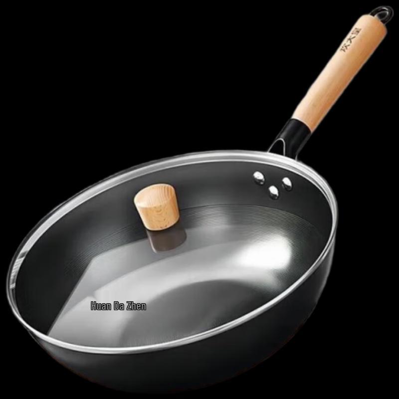

Chuidahuang Non-Coated Rust-Proof Cast Iron Wok