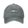 I Pesci Mi Vogliono Le Donne Mi Temono Cappellini da Baseball Moda Cappelli in Tessuto di Denim Regolabili per Esterno Berretto Hip Hop Baseball Cappello da Cowboy