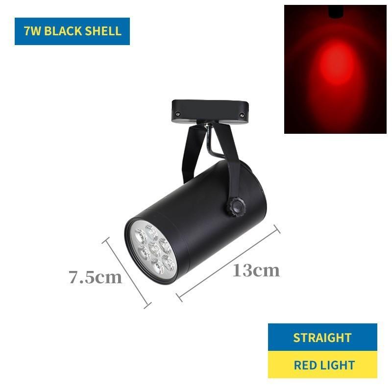 Color Lamp Spotlight Track Light Atmosphere Accent Lighting Led Colorful Clothing Shop Commercial Bar Background Lamp