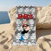 Cartoon Cute P-Popeye Beach Towel For Beaches Yoga Studios Gyms Hot Springs Swimming Pools And Picnics