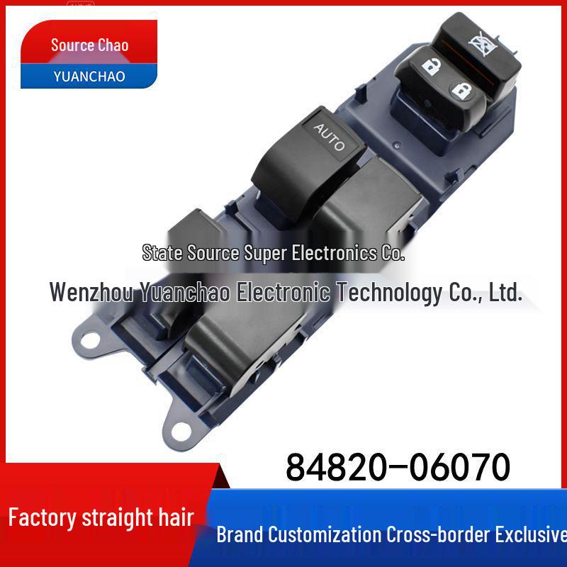 

Кнопка переключателя стеклоподъемника Toyota Yaris/Camry 84820-06070/06060 Electric