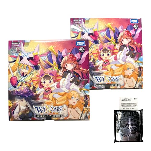[Набор из 2 штук] Wixoss WX24-P3 TCG Бустерный набор REVERSAL SELECTOR КОРОБКА (с протекторами для карт Special Reversal Selector) Неоткрытый