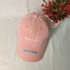 New Baseball Cap, Letter Cap, Curved Brim Embroidery, Fashionable Men's and Women's Sports Cap, Sunshade and Sun Protection, Showing a Small Face