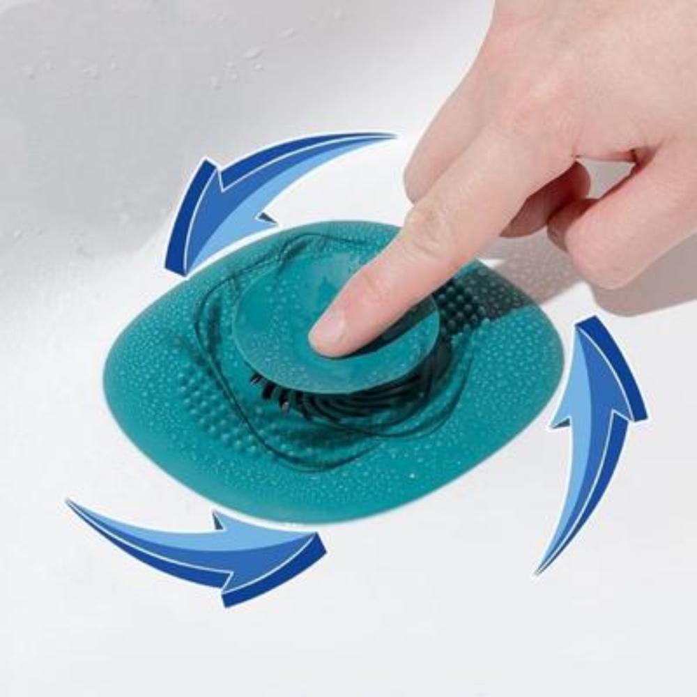 Bathroom Washbasin Drain Hair Catcher Irregular Pattern Bath Stopper Plug Sink Strainer Filter Kitchen Accessory