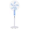 Solar-Powered 16" Rechargeable Floor Fan with Remote - Long Battery Life for Outdoor Use