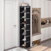 high quality4/6/8-Tier Entryway Shoe Rack and Storage Cabinet, Easy Assembly, Modular Design, Black and White Options, Space-Saving, Suitable for
