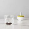 Mini Bean Sprouter Reusable Sprouting Jar Kit Sprouts Growing Bottle Pea/Mung Bean/Alfalfa/Wheat Sprouting Device Clear Lid