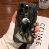 Majestic Bald Eagle in Flight Realistic Art Phone Case for iPhone 17 16 15 14 13 12 11 Series Pro Max Plus