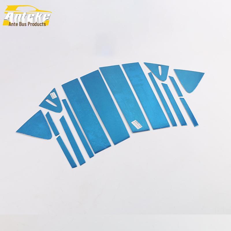 

Compatible with 19 Levin car models: Stainless Steel Door Edge & Window Trim Anti-Scratch Strips.