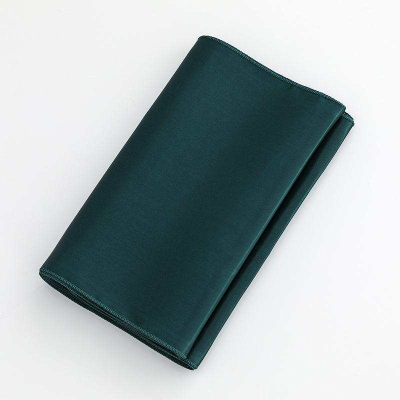 Direktlieferung für High-End-Hotelbankette und Hochzeitsszenen Rechteckige glänzende Tischdecke in Uni-Farbe, Satintischdecke