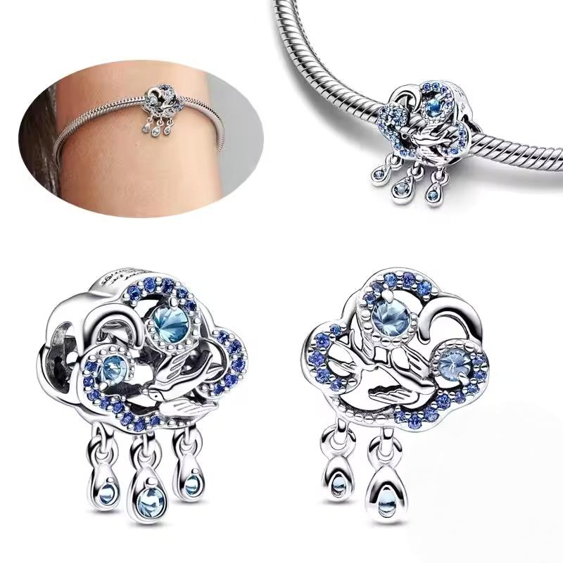 Sparkly Multiple Series Charm Bead Pendant Applicable To Original Plating Copper Jewelry & Diy Making Fine Unique Gift