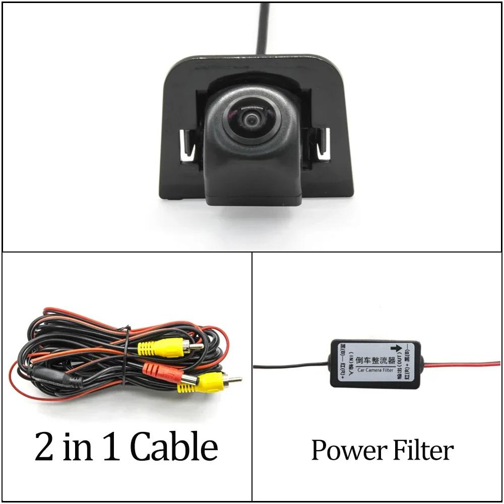 Owtosin HD 1280*720 Fisheye Rear View Camera For Toyota Prius/Prius Alpha 2009 2010 2011 2012 2013 2014 2015 Car Reserve Monitor