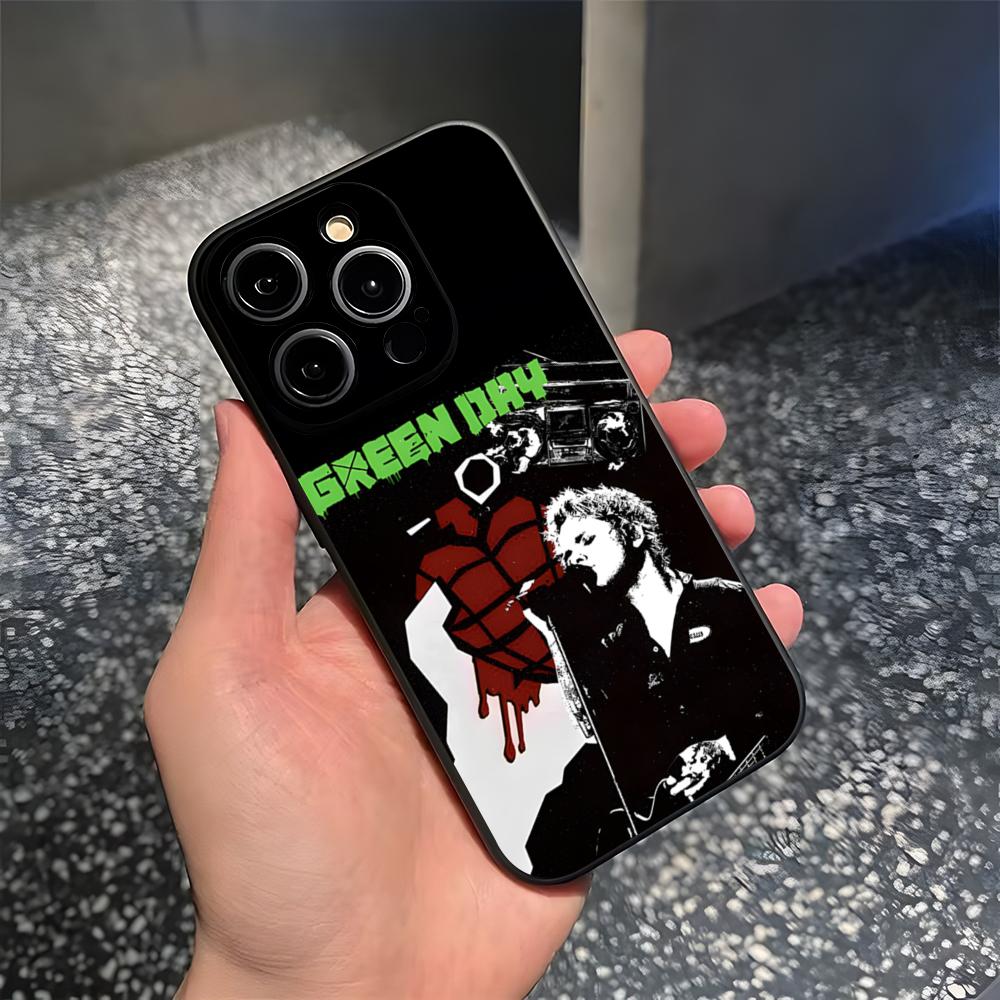 Green Day Phone Case For 17 Pro Max Iphone 14 16 Pro Max 12 15 Plus 13 Pro 11 Xr X Xs 8 7 Plus Back Cover