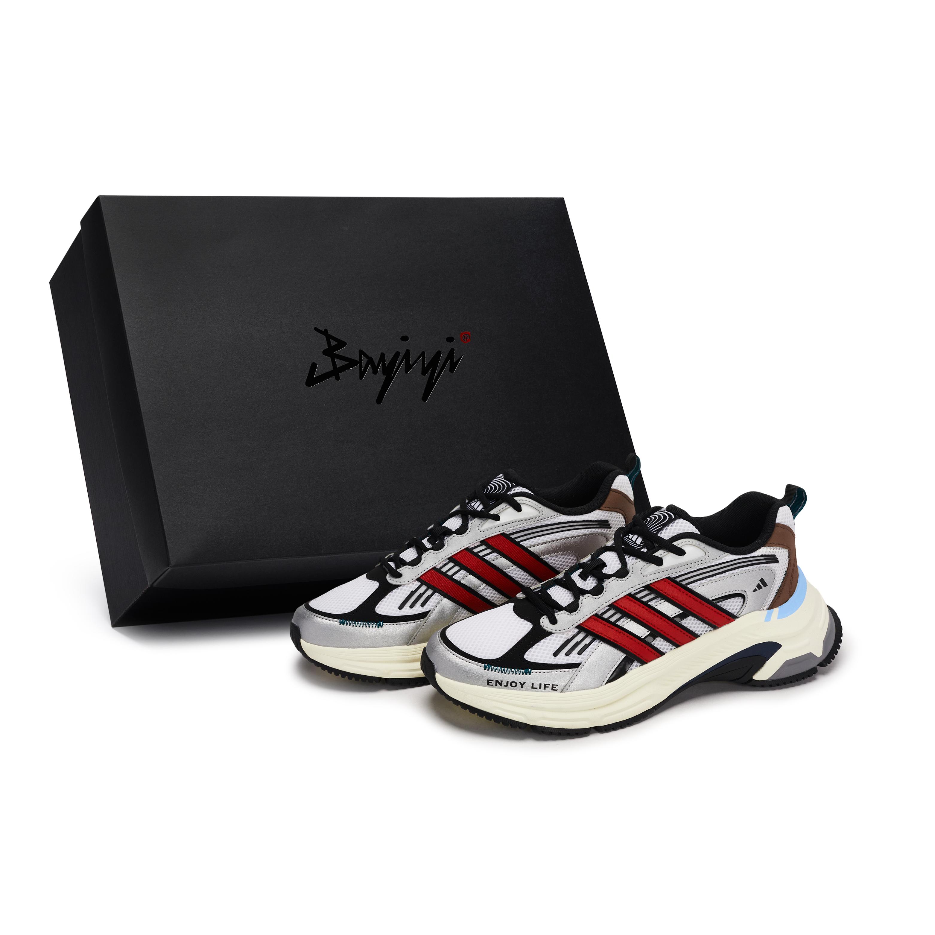 

Adidas FC CLASSIC Slip Resistant Abrasion Resistant Low top Running Shoes Unisex Beige Gray Silver Red Brown JS2789(Team80-S-BOX) 38⅔