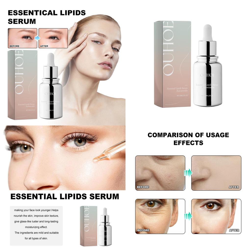 Ouhoe Facial Massage Oil For Firming Skin Reducing Fine Lines And Wrinkles