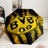 08 Football Club Umbrella 8-Frame for Travel, Camping, Casual Lightweight Portable Umbrella, Essential for Every Family Holidays Gift