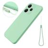 Compatible with Redmi 15/12: Liquid Silicone Full Coverage Protective Phone Case with High Aesthetic Appeal.