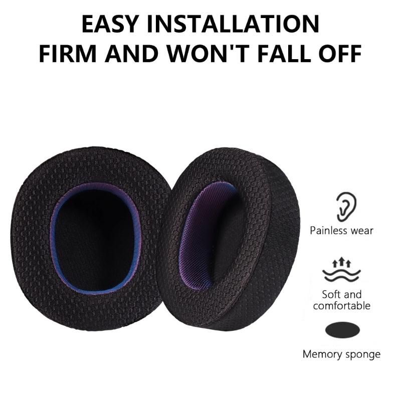 1 Pair Comfortable Ear Cushions Soft Earphone Cover Protective Earpads for ANP Corded Replacement Earmuffs