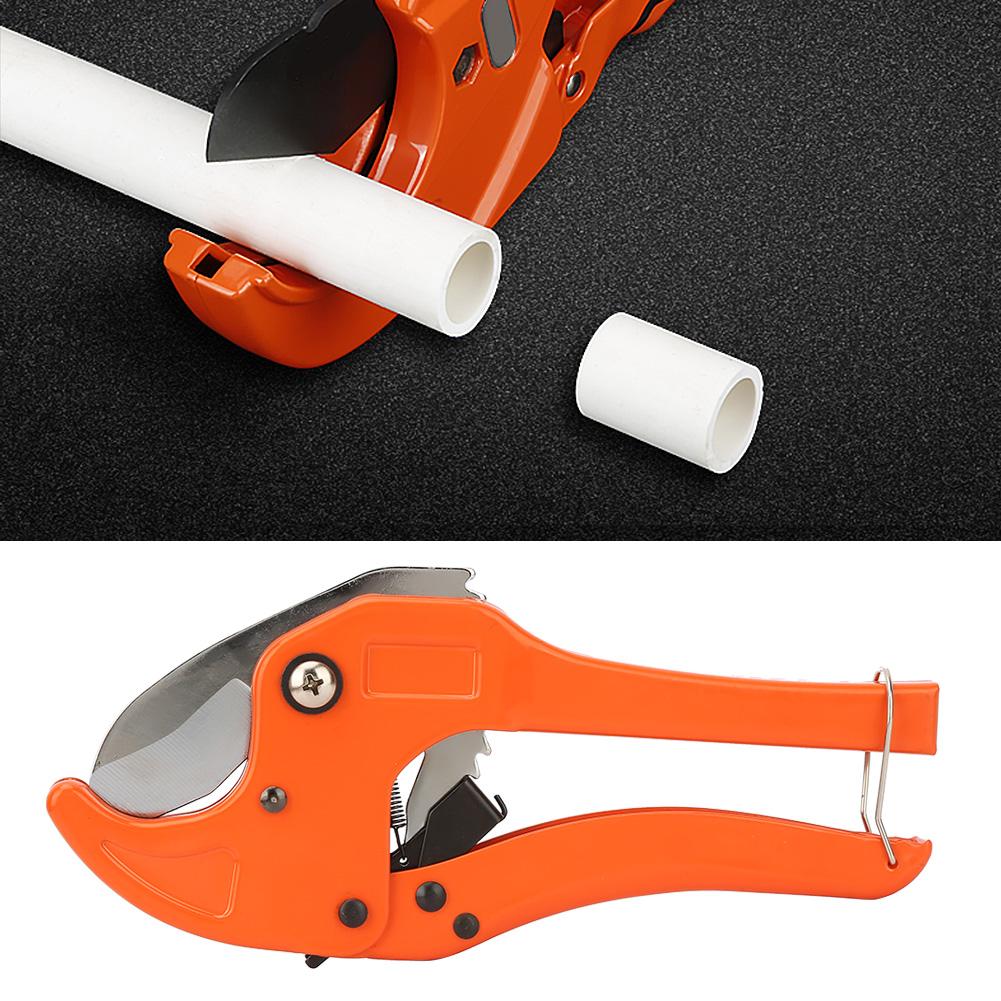 Portable Pipe Cutter Plastic Polythene PPRCelsiusPVC Gas Pipe Water Hose Cutter Steel Blade (pc-303)