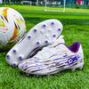2026 Kids Soccer Football Boots FG Cleats Unisex School Training Non-Slip Breathable Outdoor Athletic Shoes for Boys Girls
