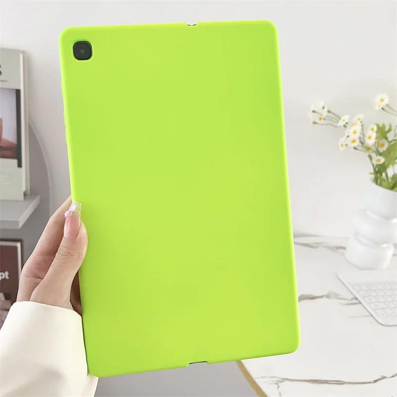 Skin Friendly Soft Tab Case for Samsung Tab A8 10.5 A7 S6 Lite 10.4 S7 S8 S9 11 X200 T220 T290 Cover for S7 FE S8 Plus 12.4 Case