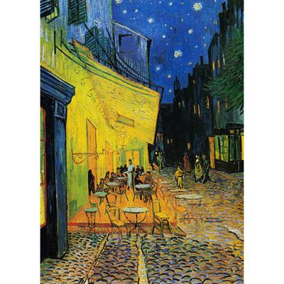 1000 Piece Jigsaw Puzzle - Cafe Terrace At Night (Wooden), Popular Korean Puzzle