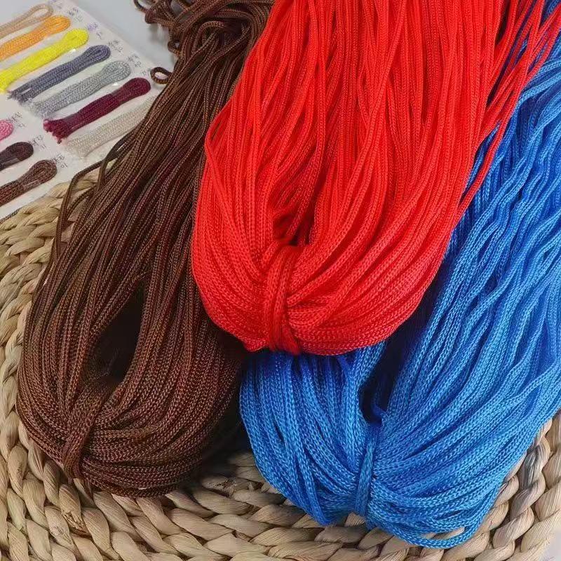 Lightweight Thick Ice Silk Yarn Hand-Knitted Hat & Large Bundle for Spring/Summer Crochet