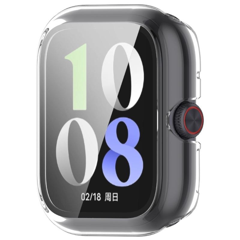 Watch Housing Protector Case with Screen Protector Film for IQOO Watch Dustproof Cover Shell Watch Scratchproof Case