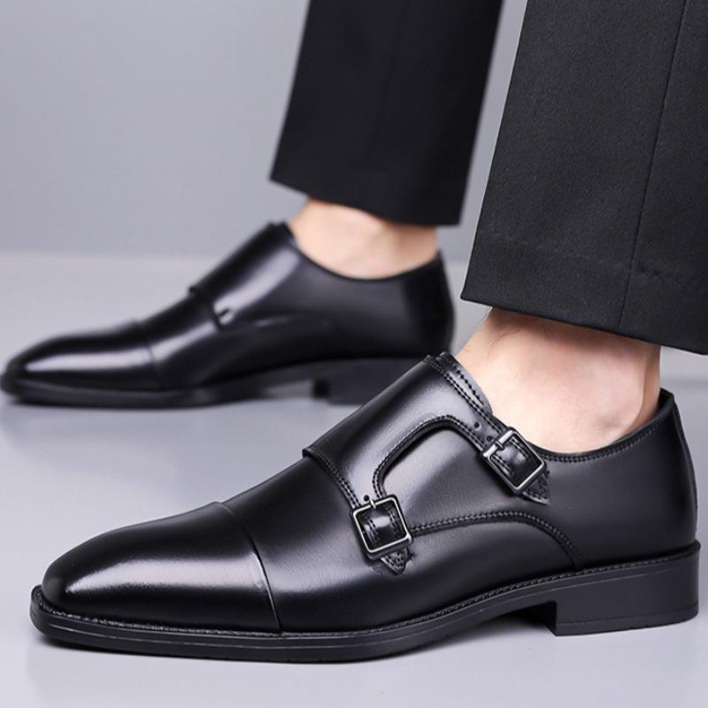 Luxury Dress Shoes for Men High Quality Handmade Leather Shoes Classic Business Casual Formal Shoes Men Wedding Leather Footwear