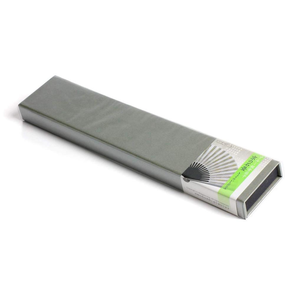 Taniguchi Shoudo [Wagami Koji] Folding Fan, Aluminum Rib Fan, Kyoto Stone Pavement, A unique folding fan with aluminum ribs