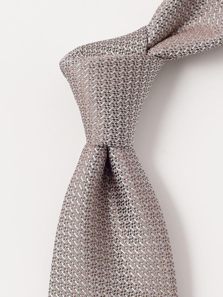 [BEAMS HART] Silk Solid Necktie 26SS2 Men's BEIGE FREE