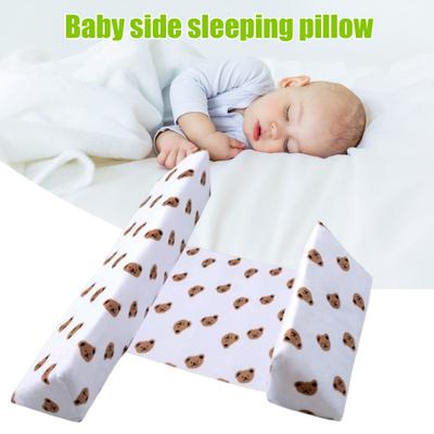 Yousheng Baby Side Sleepers Wedge Adjustable Anti-Roll Detachable Washable 45-Degree Slope Design Anti-vomitting Soft Memory Foam Baby Wedge Pillow