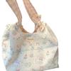 Cute girl sweet bag new floral sheep tote versatile canvas bag commuter bento handbag