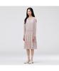 THURSDAY ISLAND Flower Border Midi Dress_T262Mop139W