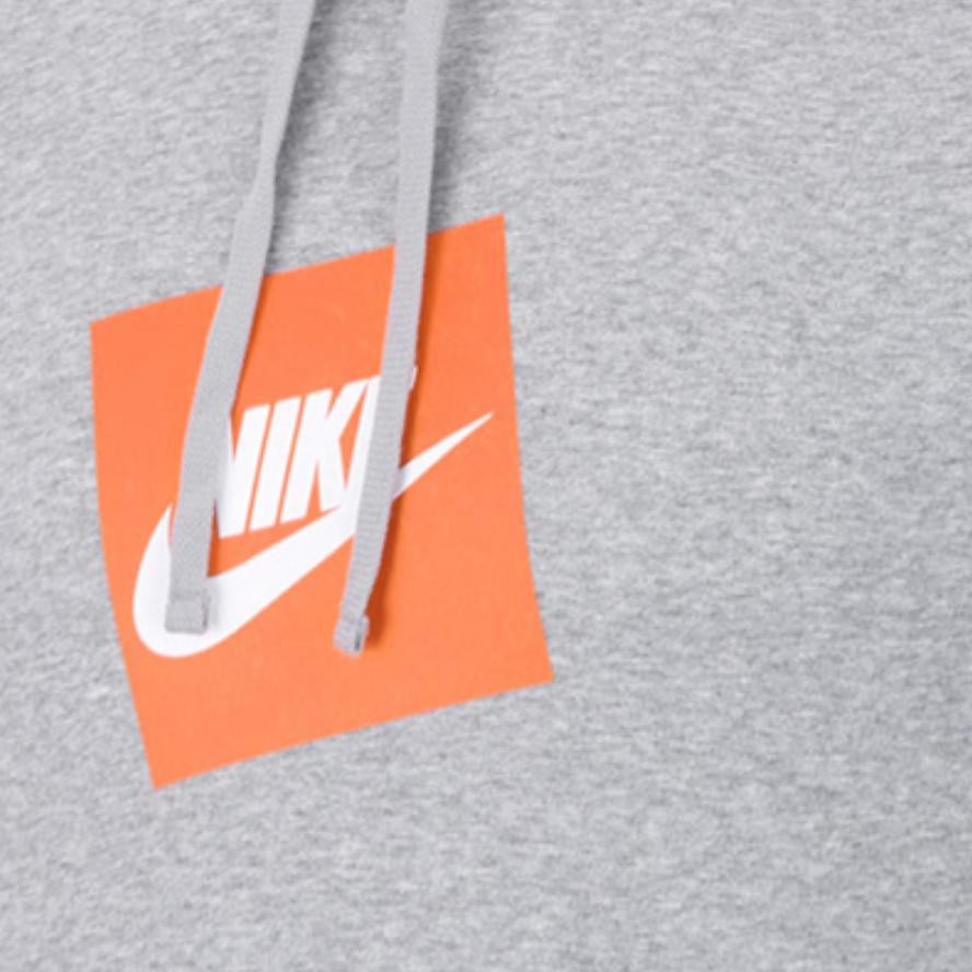 Nike Sportswear Knit Hoodie Pullover Men Tops Gray CD9248-063