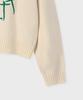 FALLETT Drawing Flower Knit Ivory