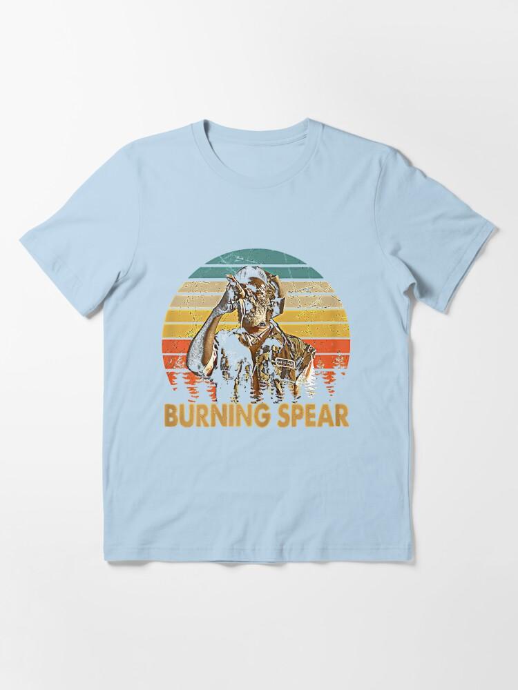 Burning Spear Burning Art Spear Music Jamaican Singers Essential T-Shirt