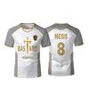 25-26 Villarreal Home and Away Football Jerseys T-shirt 3D Printed Short Sleeved Sports T-shirt Same for Adults and Children