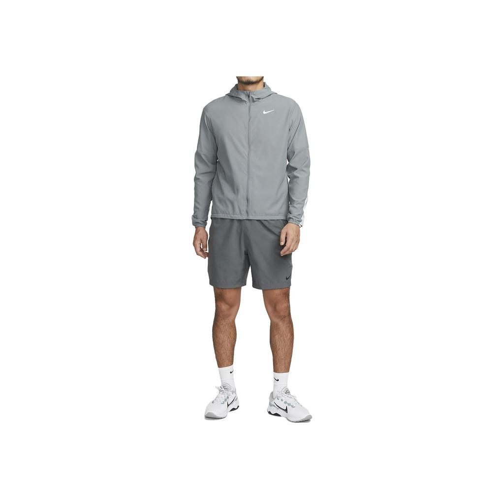 Nike Dri-FIT Solid Waist Drawstring Casual Shorts Men Bottoms Iron-Grey DV9858-068