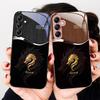 Verlauf Goldener Drache Für Samsung A20 30 22 23 24 25 26 31 32 A33 34 35 42 50 51 52 53 54 55 56 70 71 72 73 Glas Handyhülle